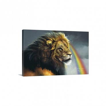 Lion Of Judah Wall Art - Canvas - Gallery Wrap