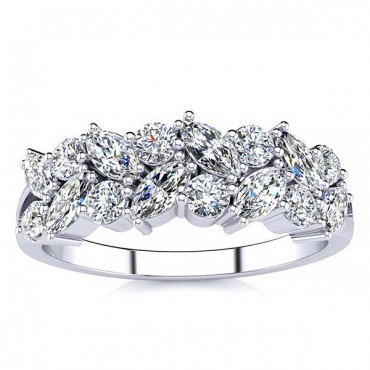 Lola Diamond Ring - White Gold