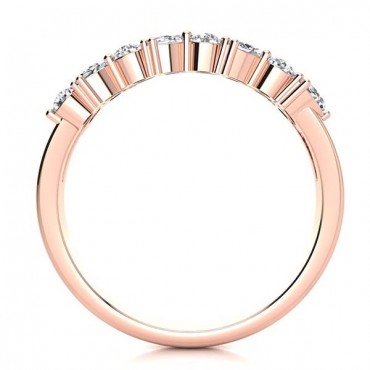 Lola Diamond Ring - Rose Gold