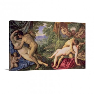 Lovers1585 89 Wall Art - Canvas - Gallery Wrap