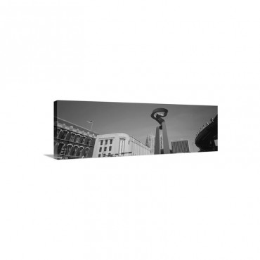 Low Angle View Of Buildings In A City San Antonio Texas Wall Art - Canvas - Gallery Wrap
