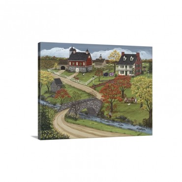 Lunch In The Grove Wall Art - Canvas - Gallery Wrap