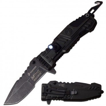 U.S. MARINES BY MTech USA Spring Assisted Knife with Multifunctions