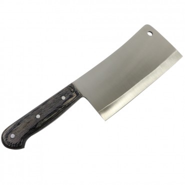 Defender 13 in. Cooking Chef Knife stainless steel Rust Free Meat Cleaver