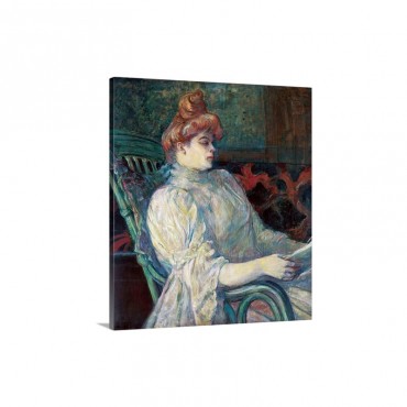 Madame Marthe X A Bordeaux By Henri De Toulouse Lautrec Wall Art - Canvas - Gallery Wrap