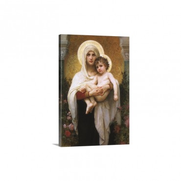 Madonna Holding Child Wall Art - Canvas - Gallery Wrap