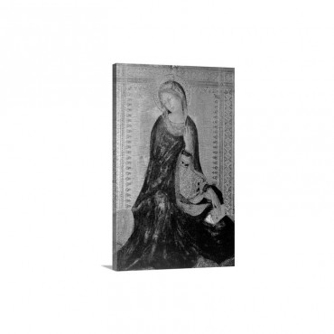 Madonna Of The Annunciation Painting Wall Art - Canvas - Gallery Wrap
