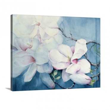 Magnolia Soulangeana Horizontal Wall Art - Canvas - Gallery Wrap