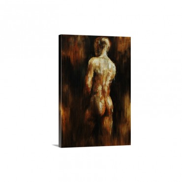 Male Nude I Wall Art - Canvas - Gallery Wrap
