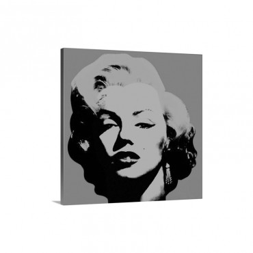 Marilyn Monroe Green Hair Wall Art - Canvas - Gallery Wrap