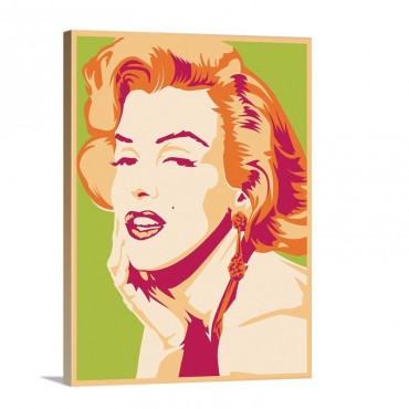 Marilyn Monroe Psychedelic Wall Art - Canvas - Gallery Wrap