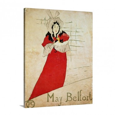 May Belfort France 1895 Wall Art - Canvas - Gallery Wrap