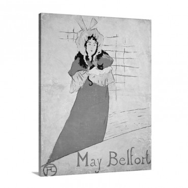 May Belfort France 1895 Wall Art - Canvas - Gallery Wrap