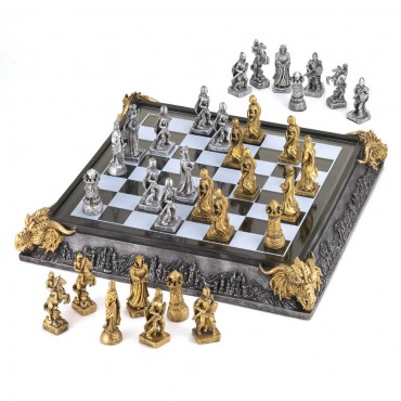 Medieval Knights Chess Set