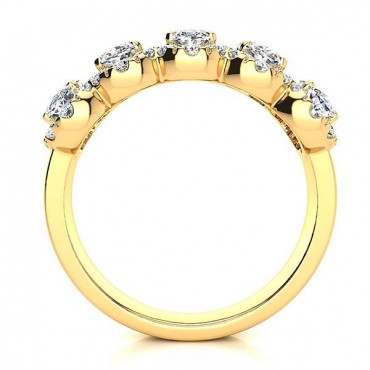 Melissa Diamond Ring - Yellow Gold