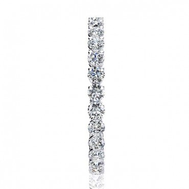 Milee Diamond Eternity Ring - White Gold