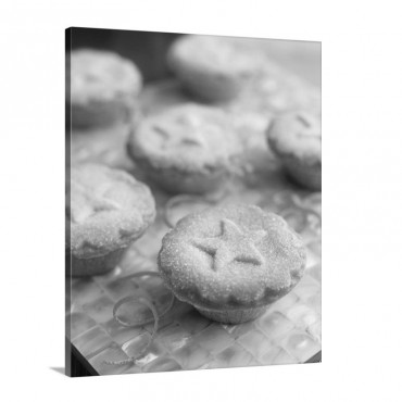 Mince Pies Wall Art - Canvas - Gallery Wrap