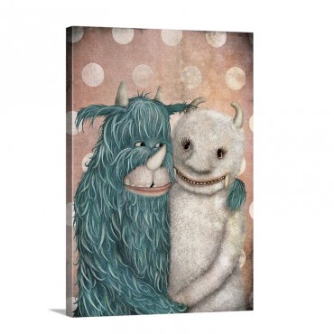 Monster Love Wall Art - Canvas - Gallery Wrap