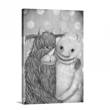 Monster Love Wall Art - Canvas - Gallery Wrap