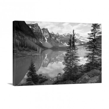 Moraine Lake In The Valley Of The Ten Peaks Banff National Park Alberta Canada Wall Art - Canvas - Gallery Wrap