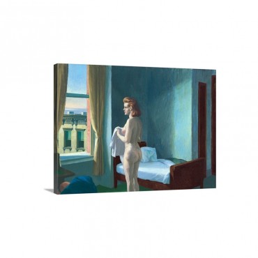 Morning In A City By Edward Hopper Wall Art - Canvas - Gallery Wrap