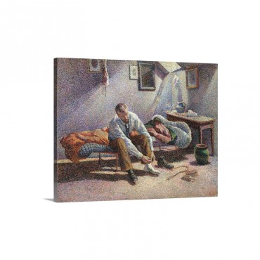 Morning Interior By Maximilien Luce Wall Art - Canvas - Gallery Wrap
