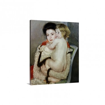 Mother And Child By Mary Cassatt Wall Art - Canvas - Gallery Wrap