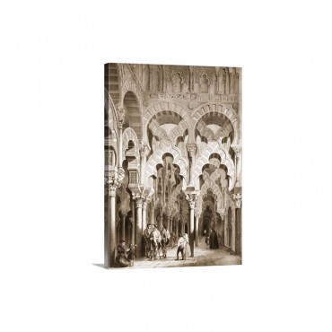 Mozarabic Chapel Of The Mosque Of Cordoba Wall Art - Canvas - Gallery Wrap