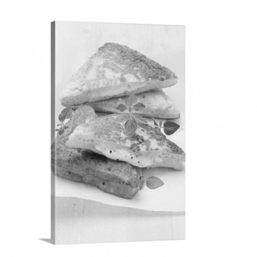 Mozzarella In Carrozza Fried Mozzarella Bread Wall Art - Canvas - Gallery Wrap