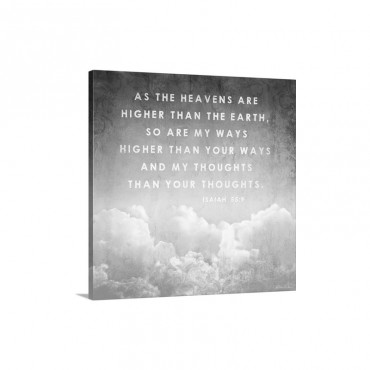 My Ways Are Higher Wall Art - Canvas - Gallery Wrap
