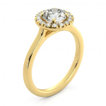 Nikky Diamond Ring - Yellow Gold
