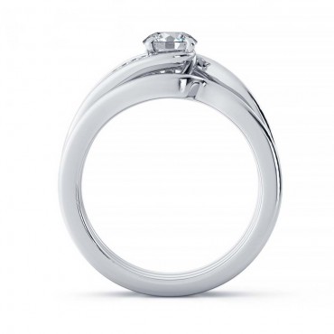 Nina Diamond Ring - White Gold