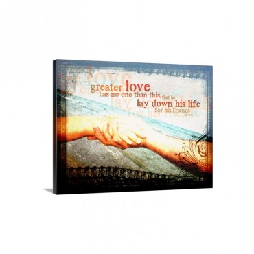 No Greater Love Wall Art - Canvas - Gallery Wrap