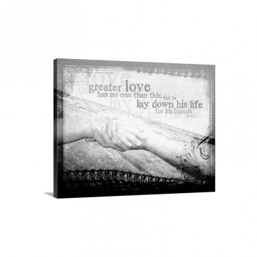 No Greater Love Wall Art - Canvas - Gallery Wrap