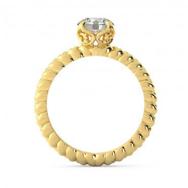 Nora Diamond Ring - Yellow Gold