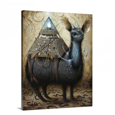 Oblivious Fright Wall Art - Canvas - Gallery Wrap