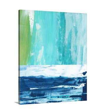 Ocean Layers No 7 Wall Art - Canvas - Gallery Wrap
