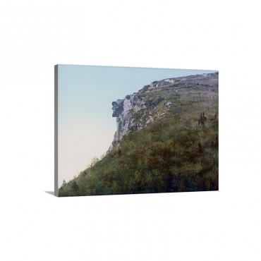 Old Man Of The Mountain Franconia Notch White Mountains Wall Art - Canvas - Gallery Wrap