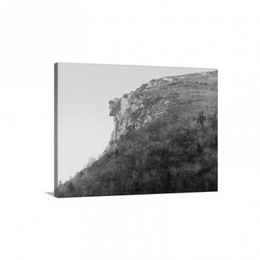 Old Man Of The Mountain Franconia Notch White Mountains Wall Art - Canvas - Gallery Wrap