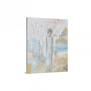 On An Angel's Wings Wall Art - Canvas - Gallery wrap
