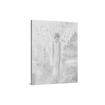 On An Angel's Wings Wall Art - Canvas - Gallery wrap