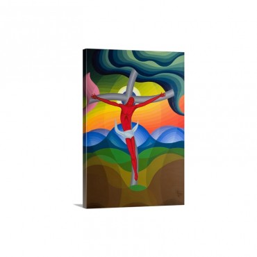 On The Cross 1992 Wall Art - Canvas - Gallery Wrap