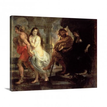 Orpheus And Eurydice Wall Art - Canvas - Gallery Wrap