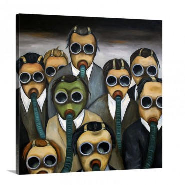 Outsider The Meeting Wall Art - Canvas - Gallery Wrap
