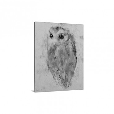 Owl Painting Wall Art - Canvas - Gallery Wrap
