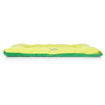 Eco-Paw Reversible Eco-Friendly Pet Bed - Yellow/Green