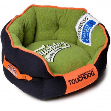 Touchdog Original Castle-Bark Ultimate Rounded Premium Dog Bed