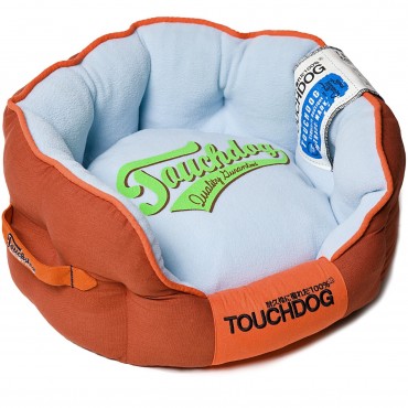 Touchdog Original Castle-Bark Ultimate Rounded Premium Dog Bed