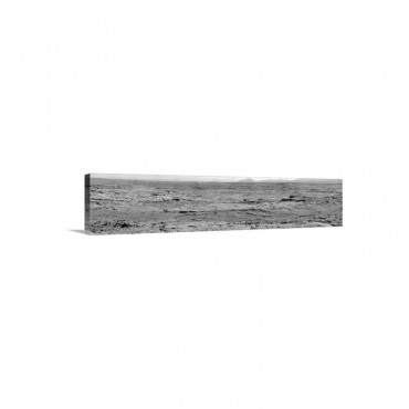 Panoramic Mosaic Of Mars Showing A Site Called Rocknest Wall Art - Canvas - Gallery Wrap