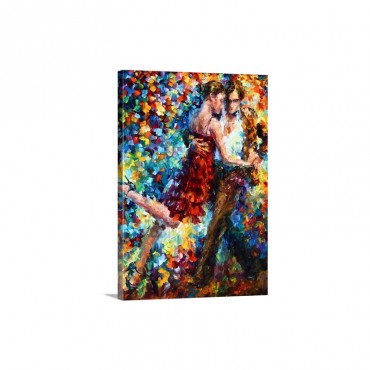 Passion Dancing Wall Art - Canvas - Gallery Wrap